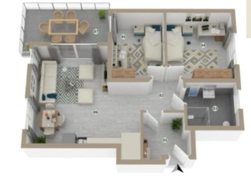 Foto - 3 Zimmer Erdgeschoßwohnung zur Miete in Neuwied