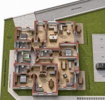 Schöne Wohnung im EG Barrierefrei mit Garten,Aufzug und Tiefgarag - Karlsdorf-Neuthard