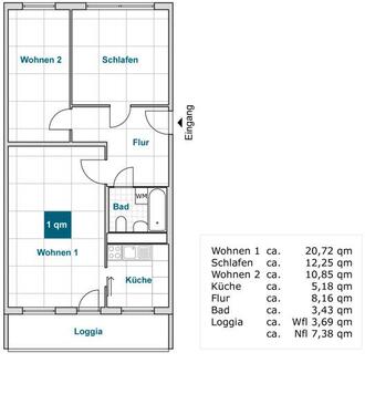 Foto - 3 Zimmer Etagenwohnung zur Miete in Dresden
