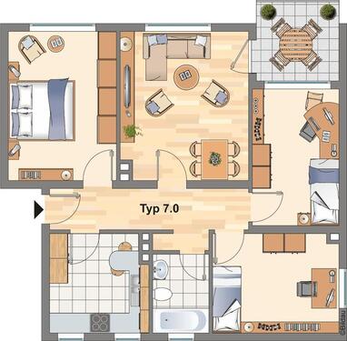 Foto - Etagenwohnung in Gelsenkirchen