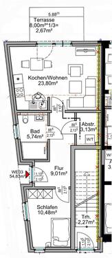 Foto - 2-Zimmer-Wohnungen mit Terrasse oder Balkon