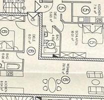 2-Zi.-Wohnung 67 m² Balkon, komplett saniert, neue EBK -Uedesheim - Neuss Gnadental