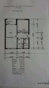 Foto - HELLE 2 ZI. WOHNUNG AB SOFORT - 590,00 EUR Kaltmiete,