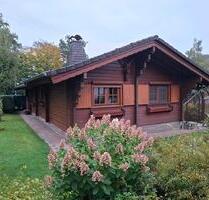 Gemütliches Holzblockhaus mit schönem Garten - Flammersfeld