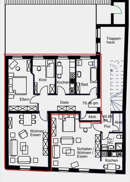 Foto - Bautzen - 3 Raumwohnung im Stadtzentrum