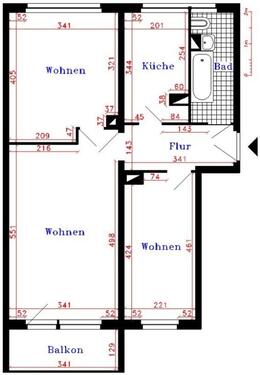 Foto - Etagenwohnung zur Miete in Penig