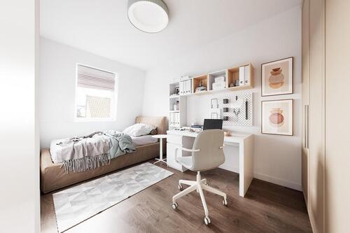 Foto - Dachgeschoßwohnung in Waghäusel zur Miete