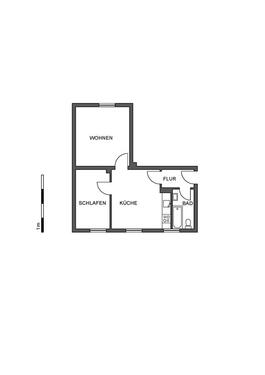 Foto - 2-Zimmer- Dachgeschosswohnung in ruhiger Lage von Ütterlingsen