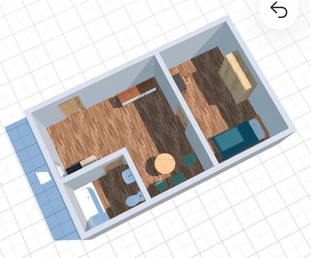 Foto - 1 Zimmer Etagenwohnung in Saarbrücken