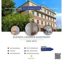 kleine praktische und moderne 2-Zimmerwohnung mit Einbauküche - Leipzig Süd