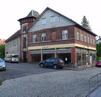 Sonneberg Eck-Haus um 1900 mit Anbau ca 1950 Grundst.1200 m2