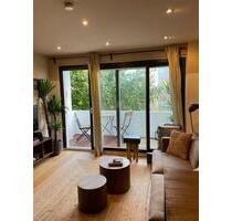 Möblierte Wohnung Berlin Schöneberg nahe KaDeWe – Balkon