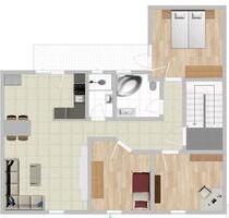 4-Zimmer-Wohnung mit Balkon in Pirmasens – Nähe Messplatz (2. OG)