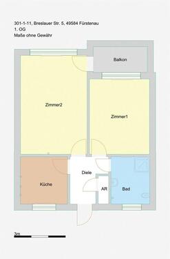 Foto - 2 Zimmer Etagenwohnung in Fürstenau