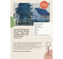 Zweifamilienhaus mit großem Grundstück in 76437 Rastatt