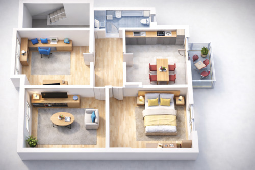 Foto - 3 Zimmer Etagenwohnung zum Kaufen in Köln