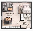Foto - 2,5 Zimmer Wohnung - 500,00&nbsp;EUR Kaltmiete, ca.&nbsp; 44,00&nbsp;m&sup2;