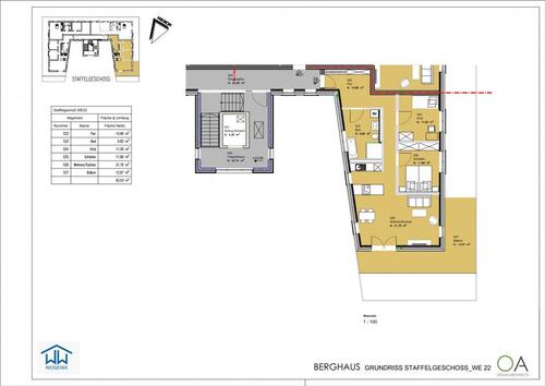 Foto - 3 Zimmer Etagenwohnung zur Miete in Waren (Müritz)