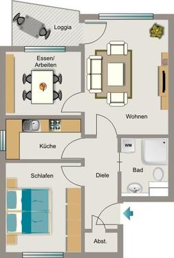 Foto - Etagenwohnung zur Miete in Marl