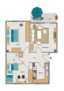 Foto - 3.5 Zimmer Etagenwohnung zur Miete in Hamm