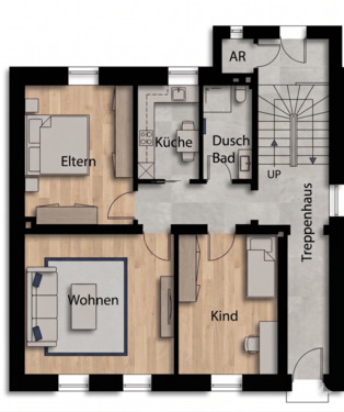 Foto - Frisch sanierte EG-Wohnung ab 01.06.2026 verfügbar!