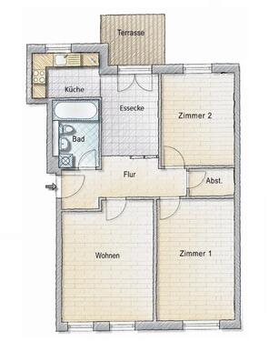 Foto - 3-Zimmerwohnung in Kiel-Wik ab 01.03.2026 930 € kalt zu vermieten