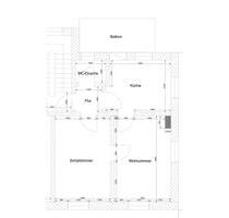 2 Zimmer Wohnung mit Balkon in Kuchen – ab 01.05. zu vermieten