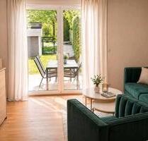 Exklusive möblierte Maisonette mit Garten und 2 Stellplätzen - Ottobrunn