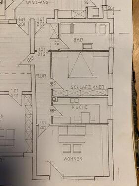 Foto - Alte Wohnung zu vermieten - 560,00 EUR Kaltmiete, ca.  68,00 m²