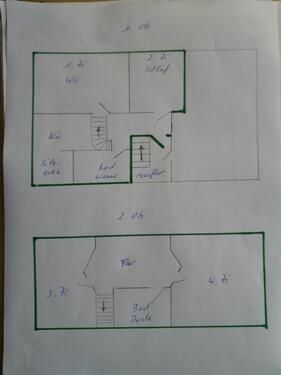 Foto - 4 Zimmer Maisonette Wohnung Zentrum Altentreptow