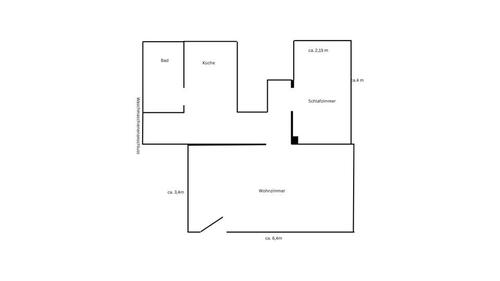 Foto - 2 Zimmer Wohnung in Obersinn - 460,00&nbsp;EUR Kaltmiete, ca.&nbsp; 50,00&nbsp;m&sup2;