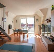 Stilvolle Maisonettewohnung mit Balkon und Garage zu vermieten - Burgkunstadt