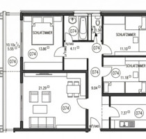 4er WG aufgepasst!! Neu sanierte Wohnung am Olympiapark - München Moosach