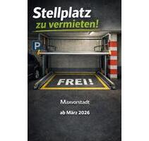 Duplex Stellplatz in Maxvorstadt zu vermieten - München Ludwigsvorstadt-Isarvorstadt