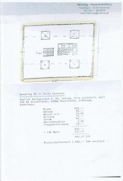 Foto - Gewerbehof Nordring 9 Atelier Dachgeschoß ab sofort frei