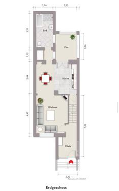 Foto - 4 Zimmer Reihenhaus zur Miete in Dortmund
