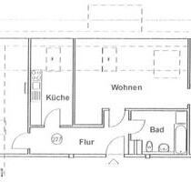 Gepflegte 3-Raumwohnung im Dachgeschoss (207227) - Bad Freienwalde (Oder)