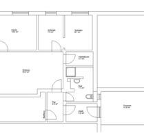 Kernsanierten 2-Zimmer-Wohnung mit Terrasse in Visbek