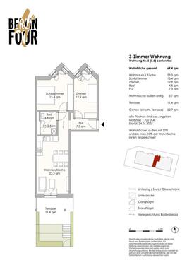Foto - Etagenwohnung zur Miete in Berlin