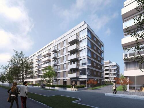 Foto - Modernes 3-Zimmer-Apartment mit Balkon und Einbauküche