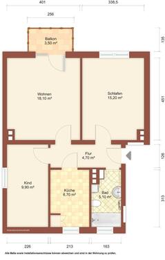 Foto - Etagenwohnung in Zittau zur Miete