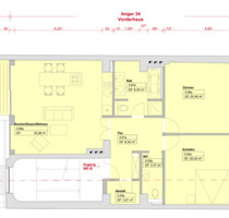 Luxus-City-Wohnung am Anger mit Terrasse - Erfurt