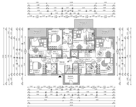 Foto - 20 Zimmer Erdgeschoßwohnung in Edewecht