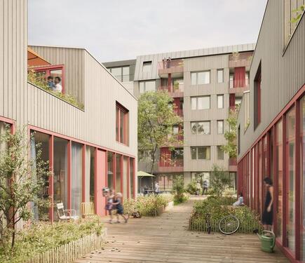Foto - Tolle 4-Zimmmer-Wohnung in Baugemeinschaft Weißensee