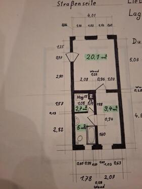 Foto - 1 Zimmer Erdgeschoßwohnung zur Miete in Liebenwalde