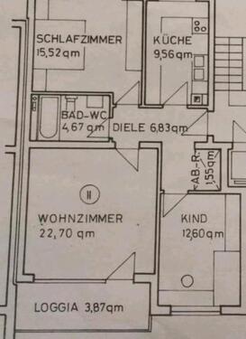 Foto - Provisionsfreie 3-Zimmer-Wohnung mit Loggia in Niedernhausen