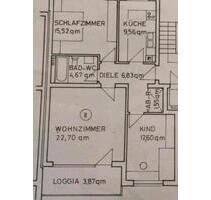 Provisionsfreie 3-Zimmer-Wohnung mit Loggia in Niedernhausen