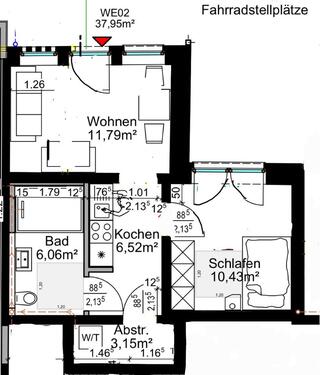 Foto - Moderne 1,5-Zimmer-Wohnung (ca. 38 m²)