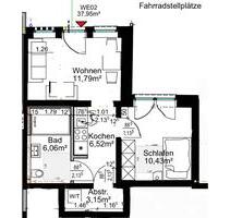 Moderne 1,5-Zimmer-Wohnung (ca. 38 m²) - Kleve