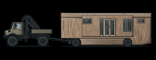 Foto - Mega Tinyhouse 18t Anhänger 30qm Zirkuswagen Wohnwagon Teil 2